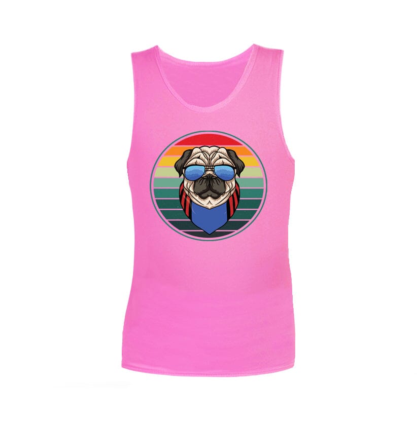 Sensory Singlet | Child | Pug Singlets JettProof.com.au 1 (48 - 49cm) Pink 