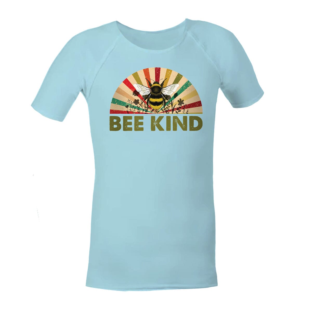 JettProof Sensory Shirt | Child | Bee Kind JettProof.com.au 1 (48 - 49cm) Sky 