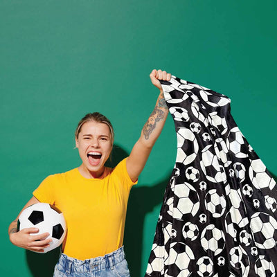 Soccer - Plush Blanket Plush Blanket JETTPROOF Calming Sensory Clothing Inspired by Jett 