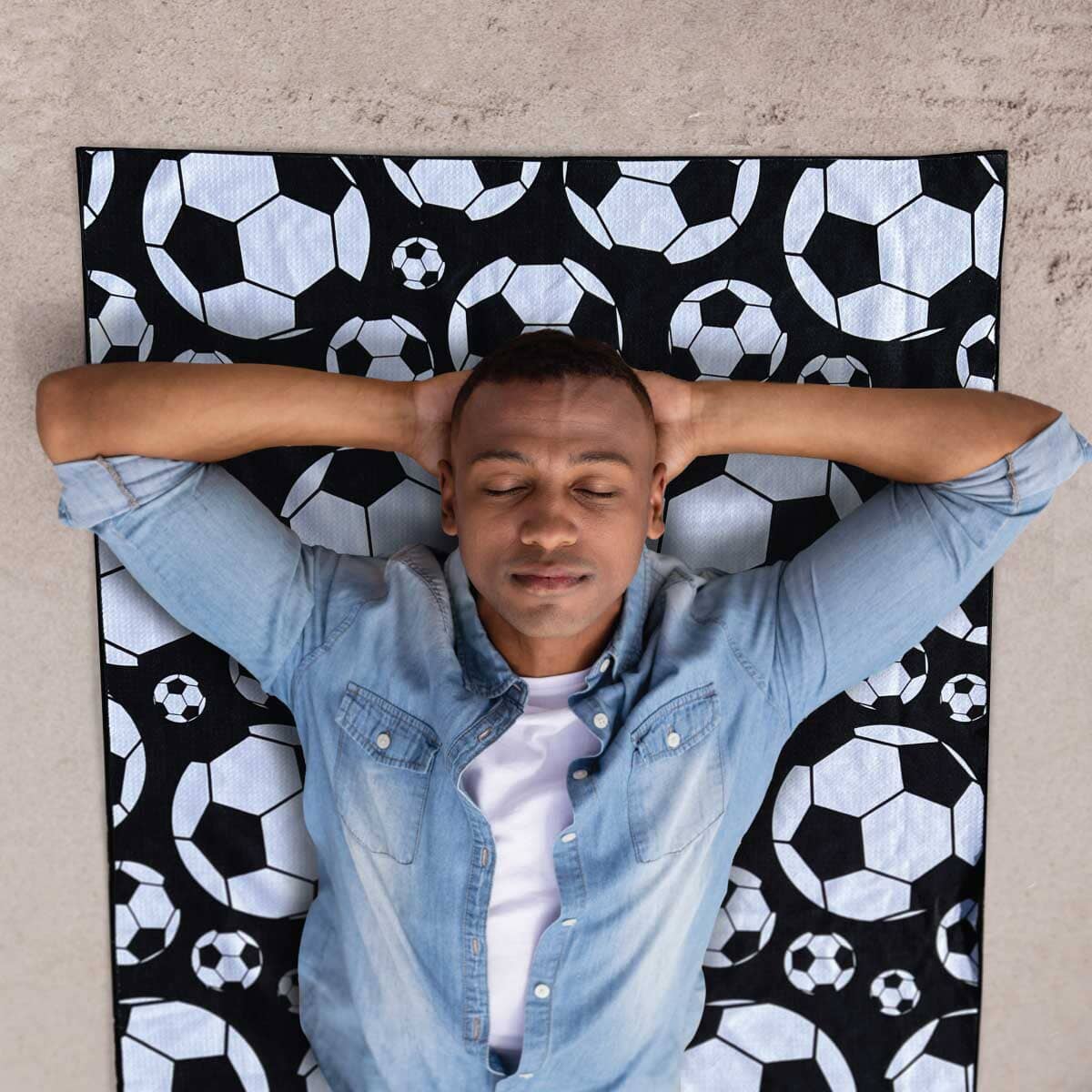 Soccer - Sand Free Beach Towel