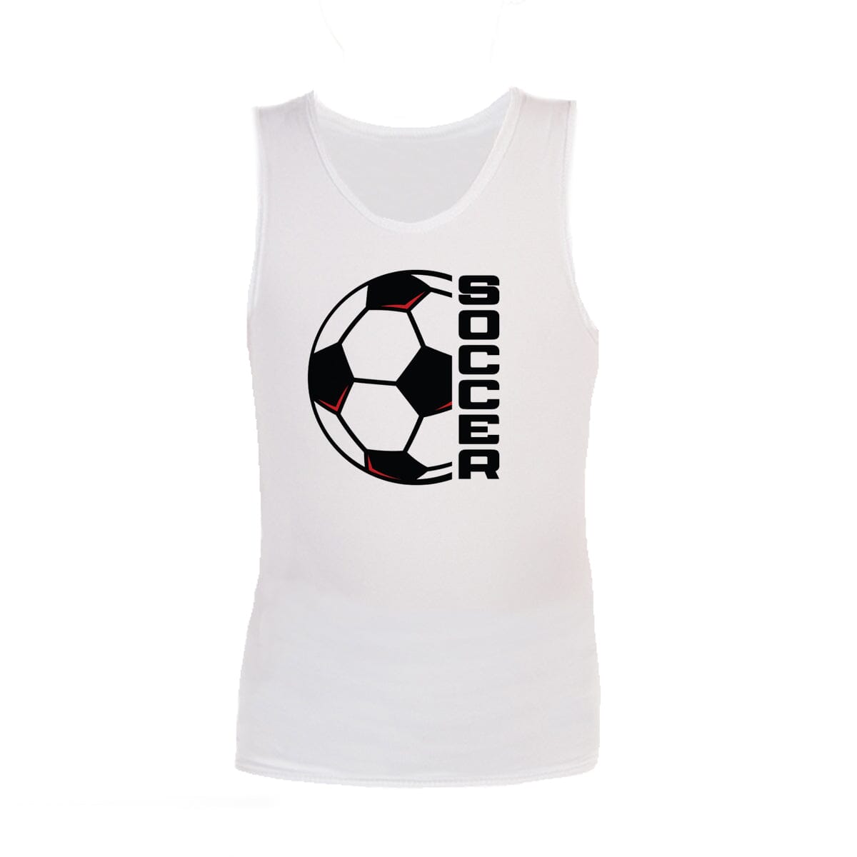 Sensory Singlet | Child | Soccer Singlets JettProof.com.au 1 (48 - 49cm) White 