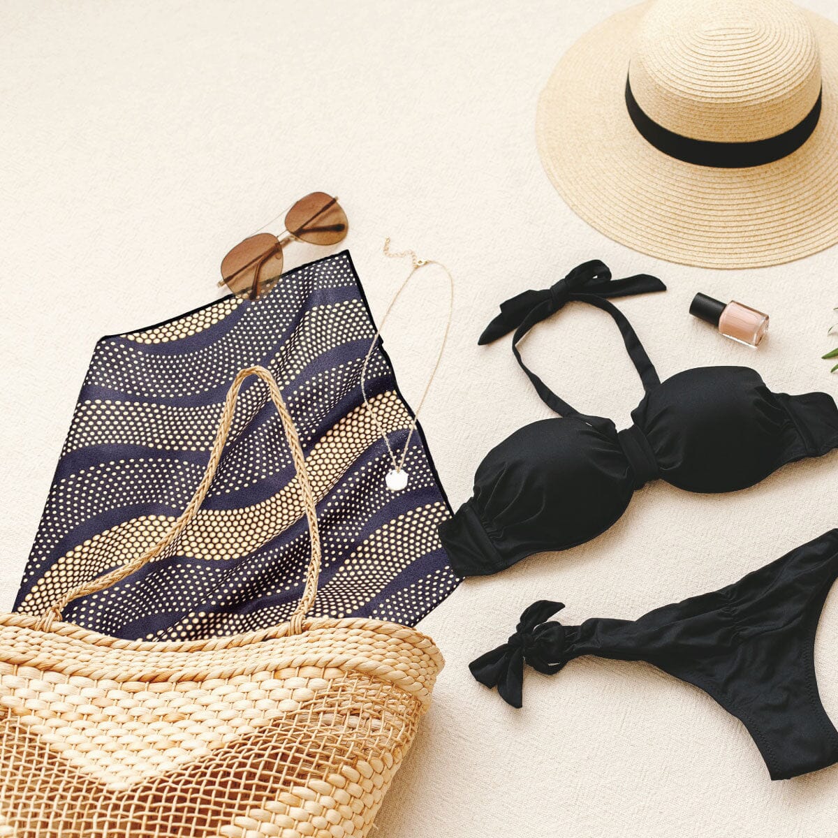 Southern Waves - Sand Free Beach Towel JETTPROOF Calming Sensory Clothing Inspired by Jett 