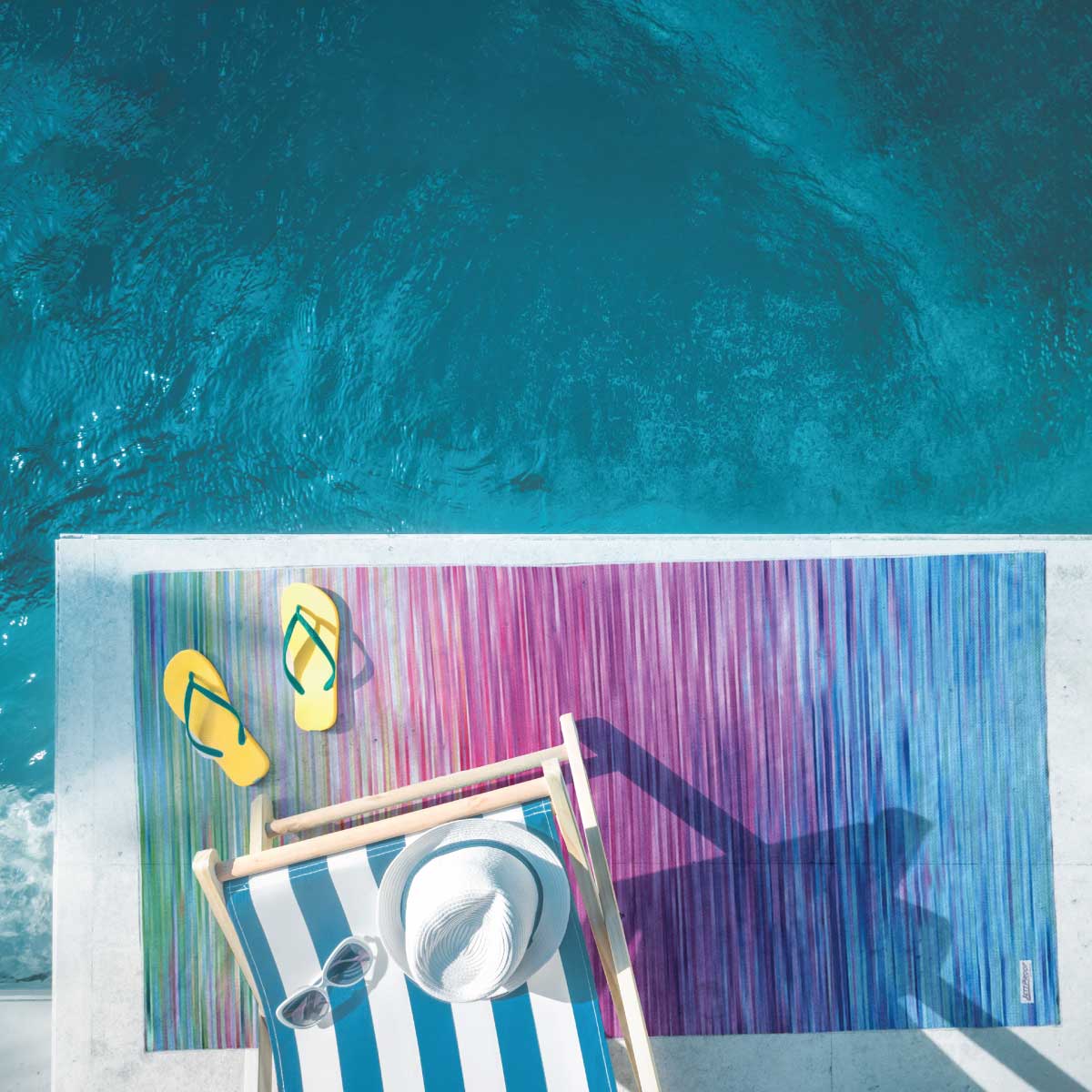 Sunset - Sand Free Beach Towel Sand-Free Towel JETTPROOF Calming Sensory Clothing Inspired by Jett 