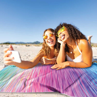 Sunset - Sand Free Beach Towel Sand-Free Towel JETTPROOF Calming Sensory Clothing Inspired by Jett 