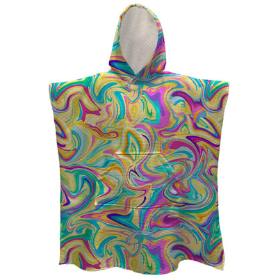 Swirl - Hooded Beach Towel Poncho JETTPROOF Calming Sensory Clothing Inspired by Jett 2-4 