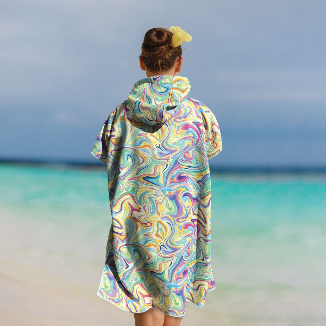 Hooded swim towel 2025