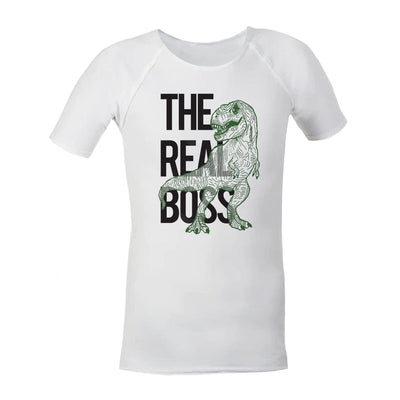 Sensory Shirt | Child | The Real Boss JettProof.com.au 1 (48 - 49cm) White 