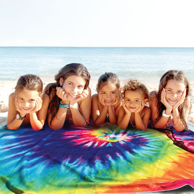 Tie Dye - Kids Sand Free Beach Towel