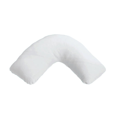 White Curved Sensory Pillowcase