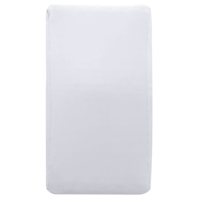 White Sensory Fitted Bed Sheet Sensory Fitted Bed Sheet JettProof.com.au Single Bed 