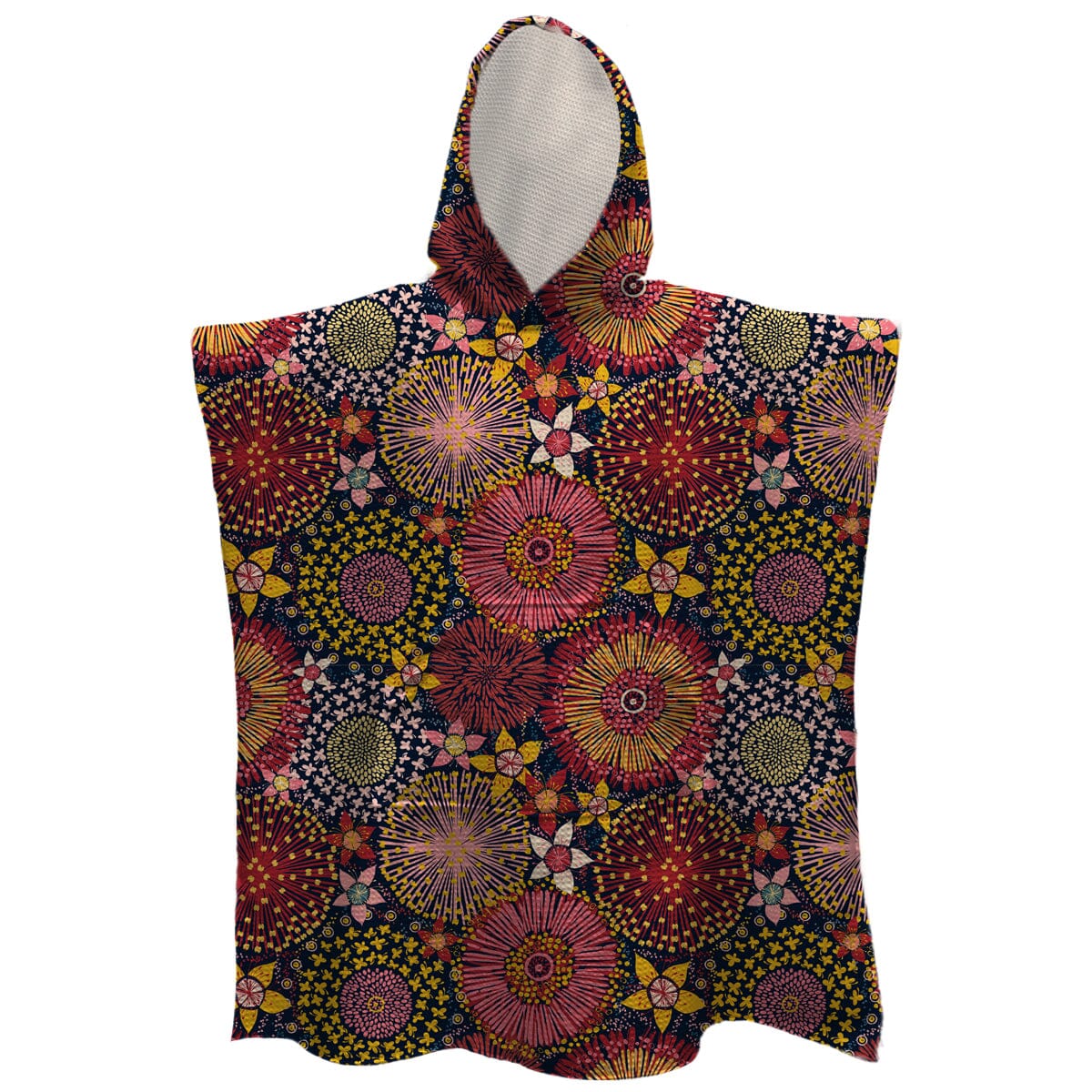 Wildflowers - Hooded Beach Towel Poncho JETTPROOF Calming Sensory Clothing Inspired by Jett 2-4 